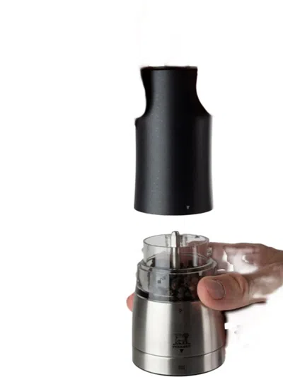 Peugeot Madras Salt And Pepper Mill (set Of Two) In Black