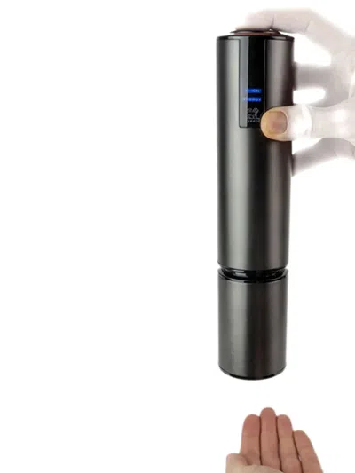 Peugeot Stainless Steel Electric Corkscrew In Black