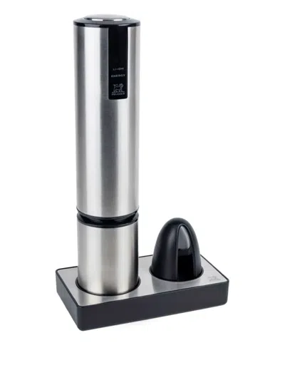 Peugeot Stainless Steel Electric Corkscrew In Metallic