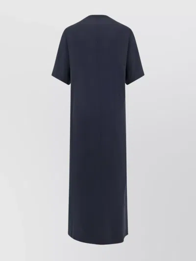 Balenciaga Cocoon Cotton Jersey Maxi Dress