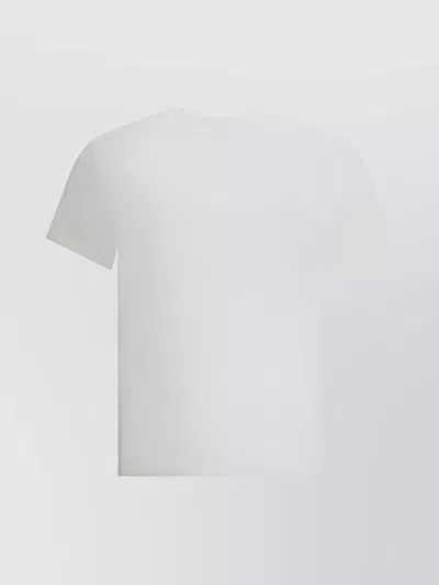 Valentino Vlogo Patch T-shirt With In White