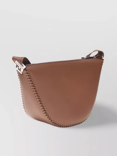 Fendi Men Melon Small Shoulder Bag In Blue