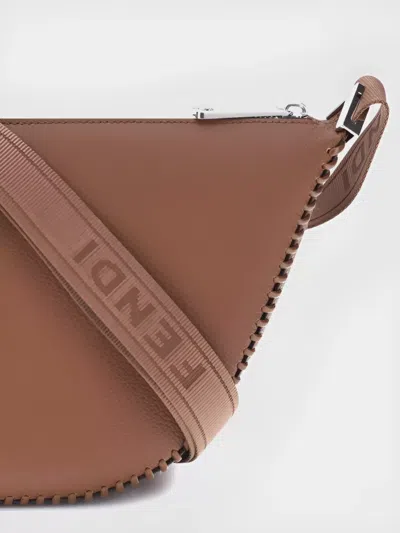 Fendi Men Melon Small Shoulder Bag In Blue