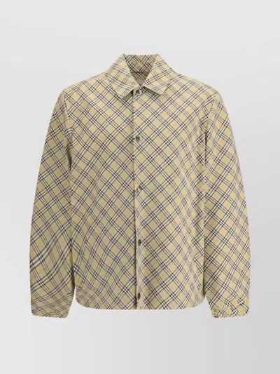 Burberry Shirt Jacket In Neutral