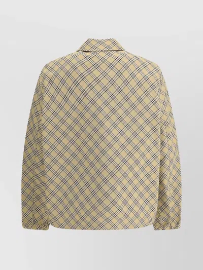 Burberry Shirt Jacket In Neutral