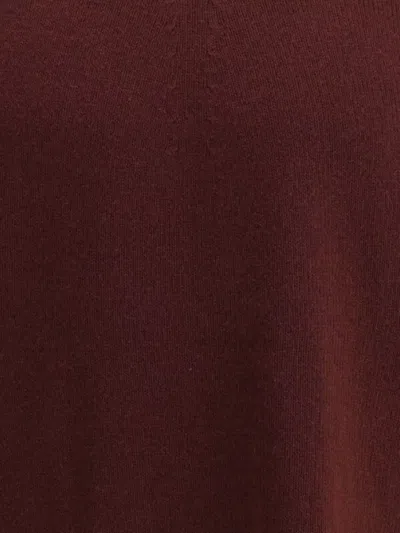 Jil Sander Seamless Sweater In Burgundy