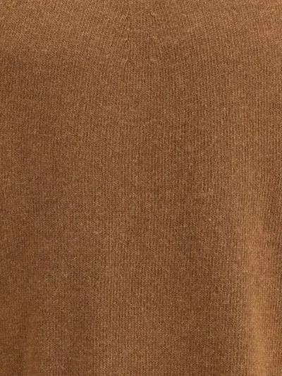 Jil Sander Seamless Sweater In Brown
