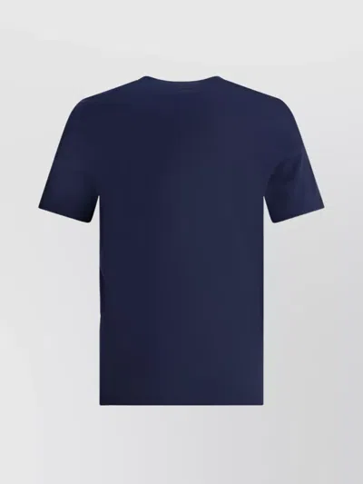 Marni T-shirt With Patch In Blue