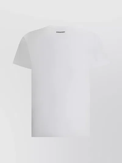 Dsquared2 T-shirt Whit Maxi Print