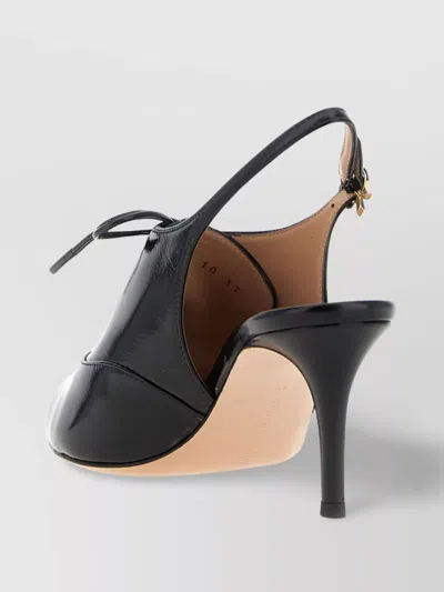 Gianvito Rossi Veronica Pointed Toe Slingback Pumps In Black