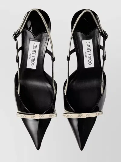 Jimmy Choo Leather Camila Pumps Glossy Finish
