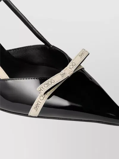 Jimmy Choo Leather Camila Pumps Glossy Finish