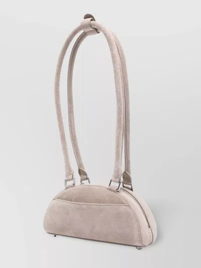 Self-portrait Self Portrait Suede Mini Shoulder Bag