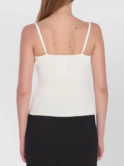 Self-portrait Self Portrait Women Lace Trim Knit Top In White