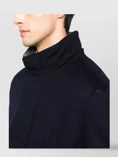 Brunello Cucinelli Men Cashmere Parka Coat In Black