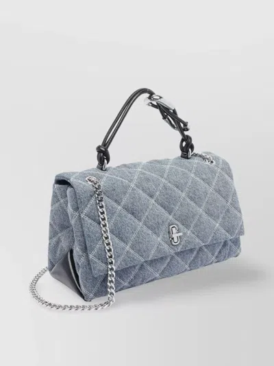 Marc Jacobs The Quilted Denim Dual Medium Shoulder Bag