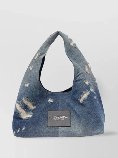 Marc Jacobs Denim Sack Slouchy Top Handle Bag