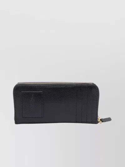 Marc Jacobs Leather Textured Glasses Case With Wrist Strap