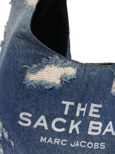 Marc Jacobs Denim Sack Slouchy Top Handle Bag