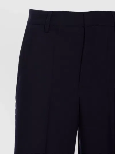 Zadig & Voltaire Crystal Embellished Wide Leg Trousers In Black