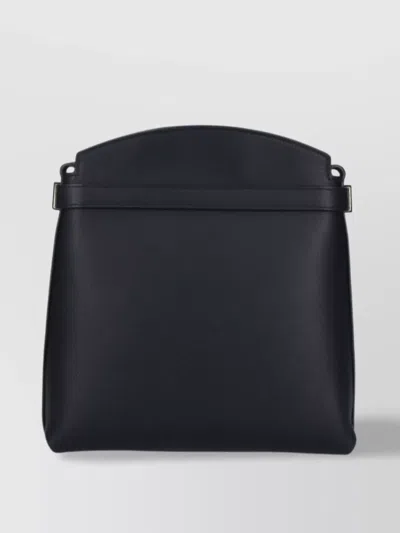 Ferragamo Shoulder Bag With Adjustable Strap And Gold-tone Hardware