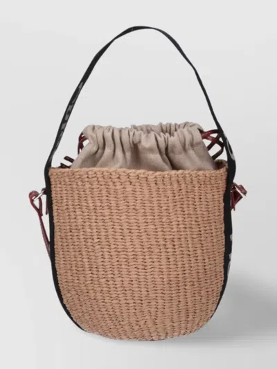 Chloé Tote Bag With Dual Handles And Woven Texture