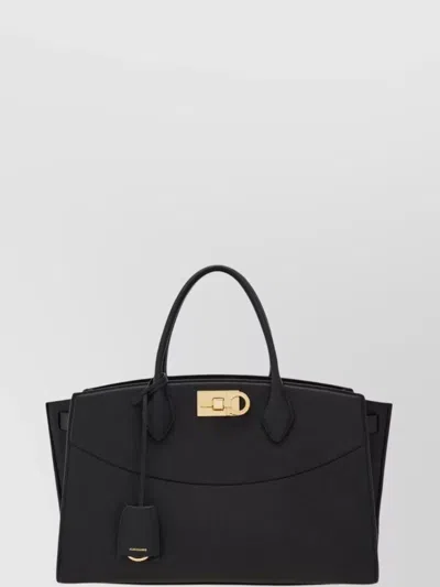 Ferragamo Studio Structured Tote Bag