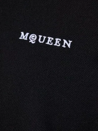Alexander Mcqueen Alexander Mc Queen T Shirts And Polos Black In Blue