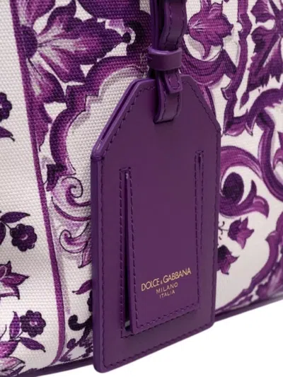 Dolce & Gabbana Canvas Shopping Bag St+vit.all