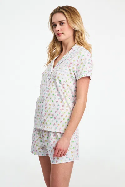 Stoney Clover Lane Palm Dreams Polo Pajamas