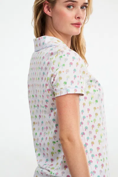 Stoney Clover Lane Palm Dreams Polo Pajamas