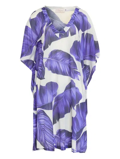 Brigitte Graphic-print Kaftan
