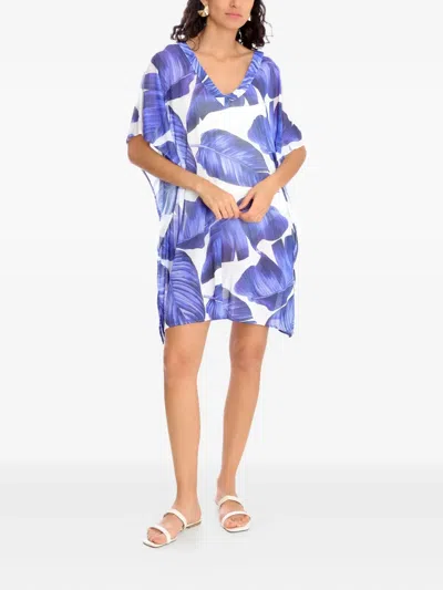Brigitte Graphic-print Kaftan