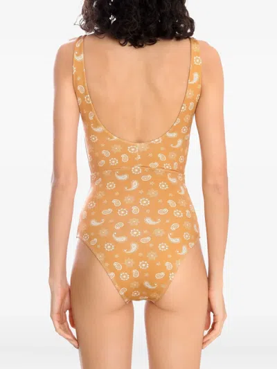 Brigitte Paisley-print Swimsuit