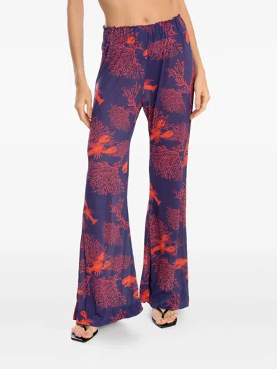 Brigitte Graphic-print Trousers