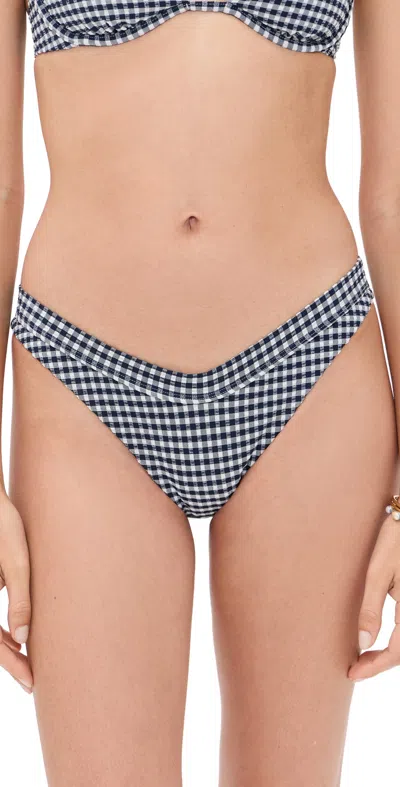 L*space Mercer Classic Bottoms Atta Girl Gingham In Gray