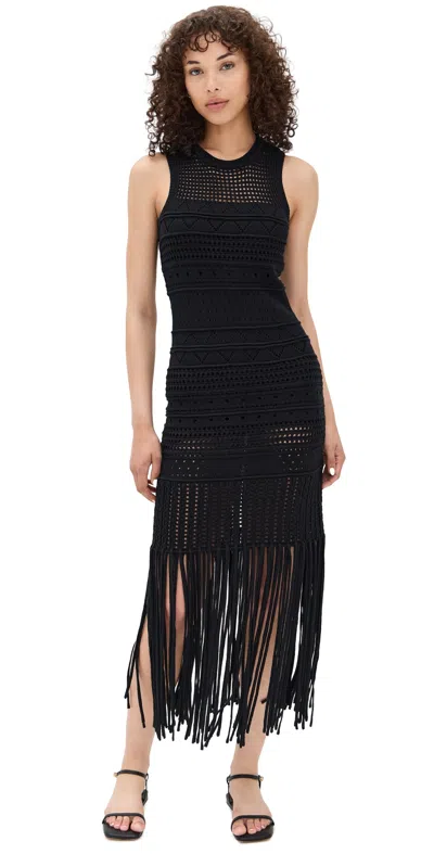 La Ligne Lou Dress Black In Black