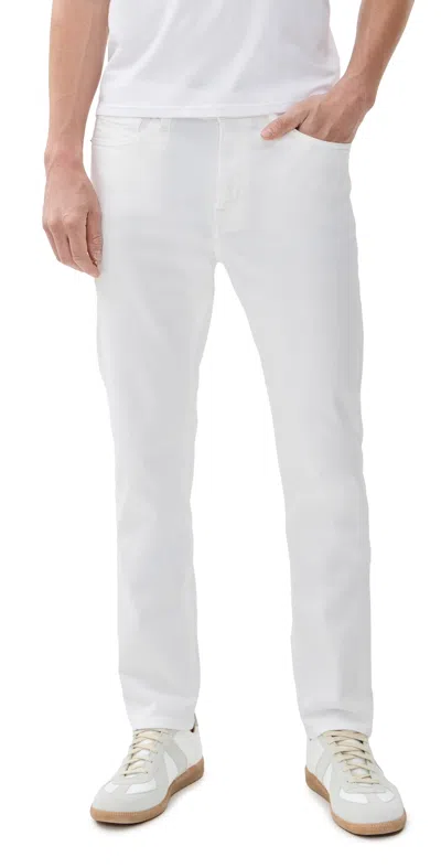 Frame L'homme Slim Jeans Whisper White In White
