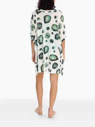 Brigitte Graphic-print Kaftan