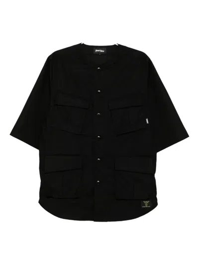 Peace And After Short-sleeves Cotton Shirt