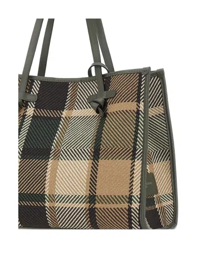 Marcella Club Check-pattern Tote Bag