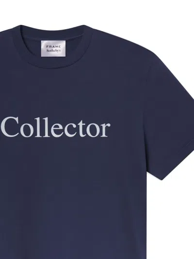 Frame Sotheby's T-shirt In Blue