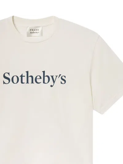 Frame Sotheby's T-shirt In Neutral
