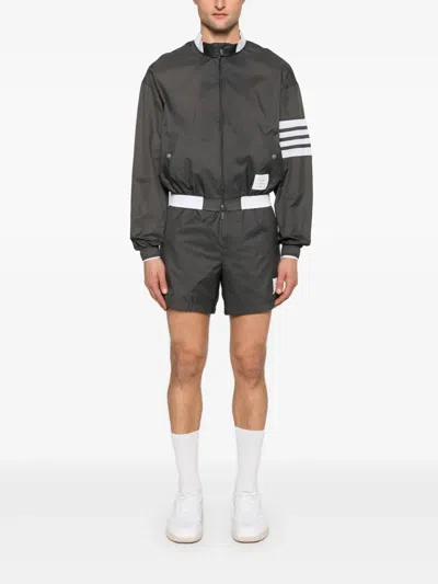 Thom Browne Gray Jackets In Gray