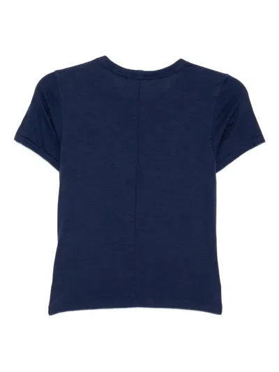 Rag & Bone Raquet Baby T-shirt In Blue