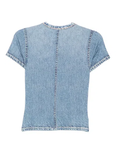 Rag & Bone Miramar Baby T-shirt In Blue