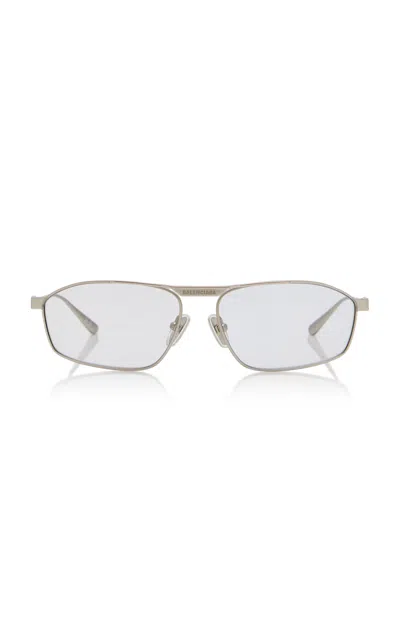 Balenciaga Tag 3.0 D-frame Metal Sunglasses