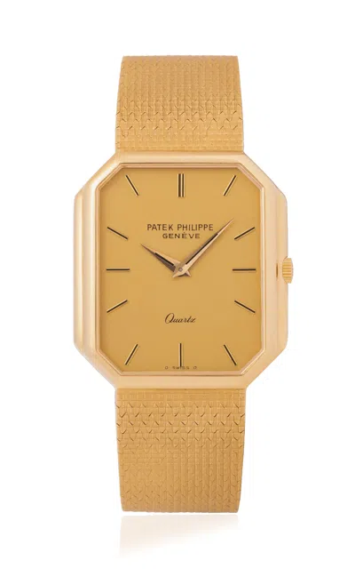 Stephanie Windsor Patek Philippe Gondolo Vintage Watch In Gold
