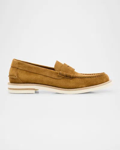 Pedro Garcia Sabela Suede Penny Loafers