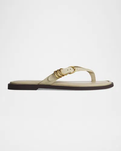 Rag & Bone Gia Suede Thong Sandals